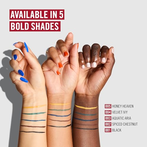 Rimmel Wonder'Ink Eyeliner Pen, Waterproof Matte Black