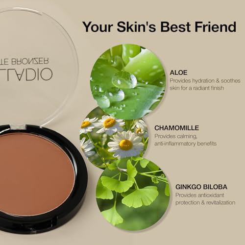 Palladio Matte Bronzer, Nude Beach