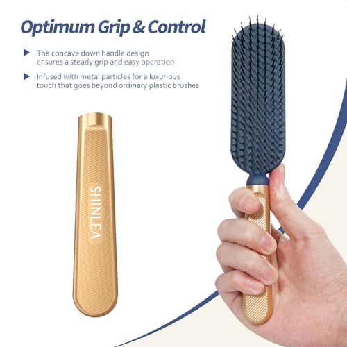 SHINLEA Slim Hair Brush for Fine Thin Hair Detangling