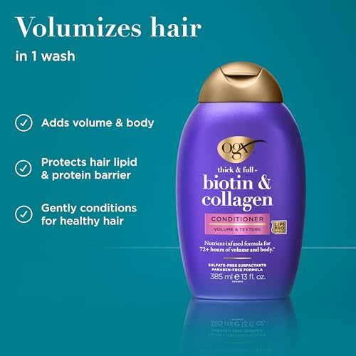 OGX Thick & Full Biotin Collagen Volumizing Conditioner 13oz