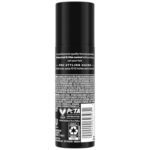 TRESemm? Travel Hairspray, Extra Hold, 24-Pack ? Hair Styling Products for On-the-Go Frizz Control, Anti-Humidity Protection, 1.5 Oz Ea
