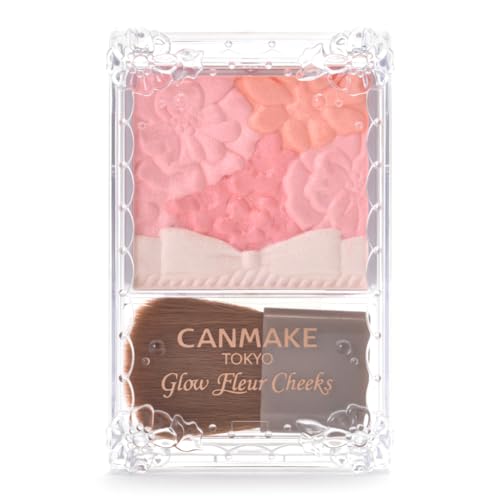 CANMAKE Glow Fleur Cheeks 02 Apricot Blush