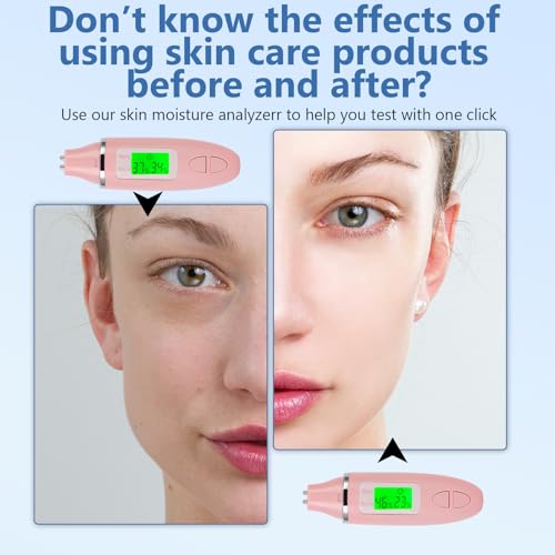 Semme Skin Hydration Tester with LCD Display & Memory