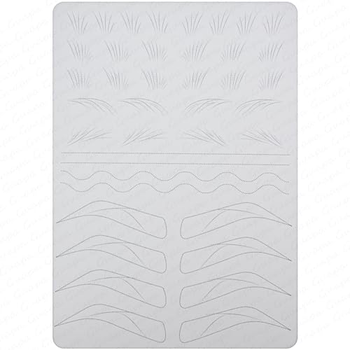 Microblading Practice Skin Pad - Dual-Sided Silicone