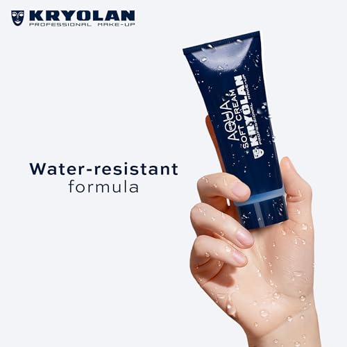 Kryolan Aquacolor Soft Cream 25ml Face Paint Tube