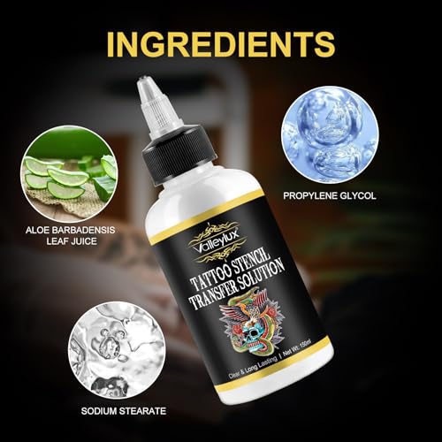 Tattoo Stencil Transfer Gel 150ml – Professional Body Art