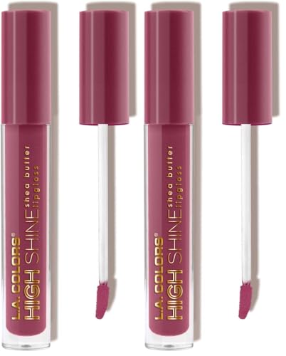 L.A. COLORS High Shine Lipgloss Bohemian - Pack of 2