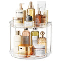 LAMU 10.6in Rotating Makeup Organizer - 2 Tier Lazy Susan for Vanity