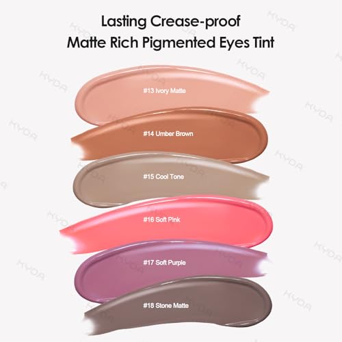 KYDA Liquid Matte Eyeshadow - Long-Wear Crease-Resistant