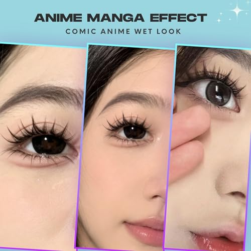 Anime Lash Clusters Kit - 320 Pcs CC Curve Wispy Eyelash Extensions
