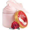 Rose Body Butter, Shea Body Butter for Women Dry Skin, Natural Rose Lotion for Body Care Smell Good-6.8 floz(200ml)