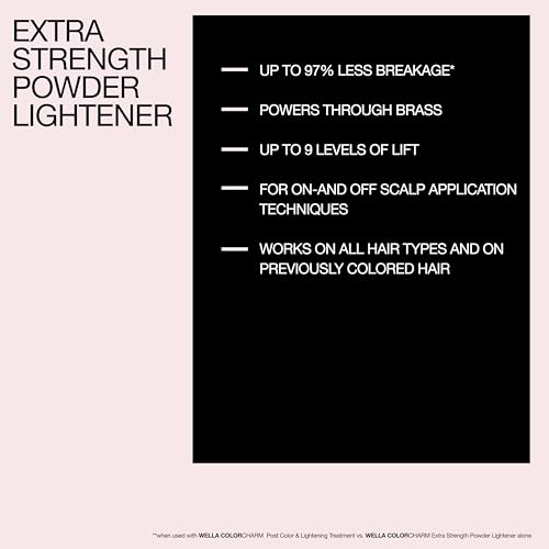 COLORCHARM Extra Strength Powder Lightener - 9 Levels Lift