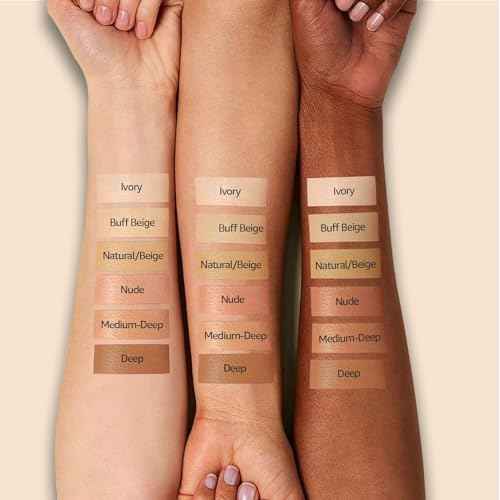 Mushroom Head Air Cushion CC Cream - Tattoo Cover up Makeup Waterproof Long-Lasting Moisturizing Concealer Foundation, Even Skin Tone for All Skin Types (Medium)