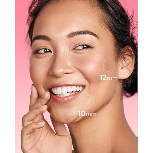 GLAM UP Hydrocolloid Blemish Pimple Zit Patches - Invisible Ultra Thin Spot Cover Stickers for Face and Skin, Strong Water-proof and Adhesive Overnight, Vegan-friendly (36 Count / 2 Sizes)