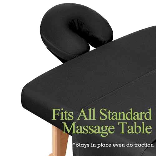 Comfyanno 3-Piece Massage Table Sheets Set, Microfiber