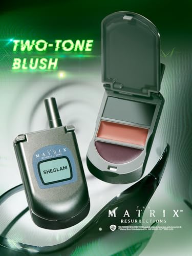 SHEGLAM The Matrix Two-Tone Blush - Buildable Cheek Color