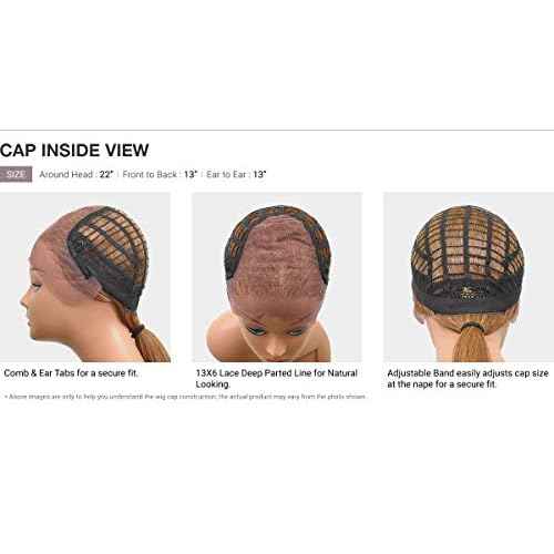 Outre Perfect Hair Line Synthetic 13x6 Lace Front Wig - CHARISMA (Drff Cajun Spice)