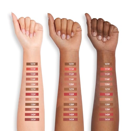 6-Color Matte Lipstick Pencil Set - Hydrating Long-Lasting