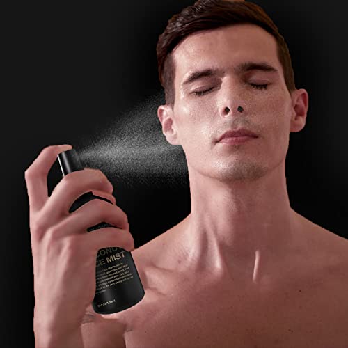 Gentlehomme - Coconut Face Mist - Men¡¯s Facial Spray - with Hyaluronic Acid, Aloe Vera & Green Tea - Refresh, Moisturize & Hydrate - Use Day & Night - Safe for All Skin Types - Vegan - 3.4oz - 1 Pack