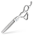 ULG 6.7” Hair Thinning Scissors - 100% Japanese Steel, 16-Tooth Chunker