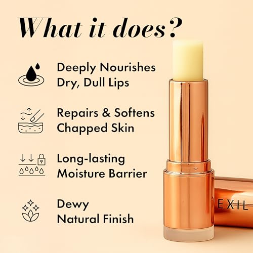 Lip Balm ? Hydrating Lip Repair with Cold-Pressed Oils, 10% Squalane, Vitamin E & Ceramides ? Moisturizing Lip Butter for Dry Cracked Lips ? Clean, Non-Toxic Lips Care for Women ? 004 NT