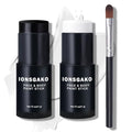 Black and White Face Paint Stick with Brush Eye Black Stick for Sports Halloween Makeup Face Painting Kit for Clown Skeleton Vampire SFX Makeup