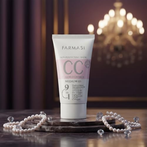 Farmasi CC Cream SPF 25 - Hydrating Light Coverage, Medium Shade