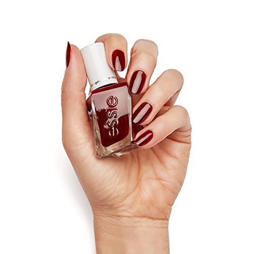 essie Gel Couture Longwear Nail Polish, Deep Red, Spiked With Style, 0.46 Ounce (Pack of 2)