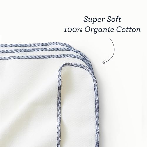 Esembly Organic Cotton Reusable Baby Wipes - 12 Pack