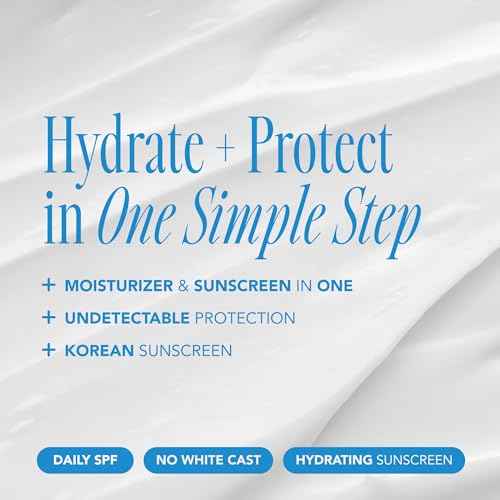 THE FACE SHOP Hydro Sun Barrier Moisturizer SPF 45, Daily Hydrating Facial Sunscreen & Moisturizer, for Oily Skin, Formulated with Calendula & Niacinamide, No White Cast, 1.69 Fl. Oz.