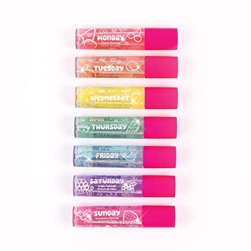 Make It Real 7-Pack Days of the Week Lip Gloss Set for Girls