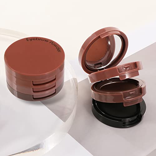 Boobeen 3-Color Eyebrow Powder Palette - Waterproof Brow Definer
