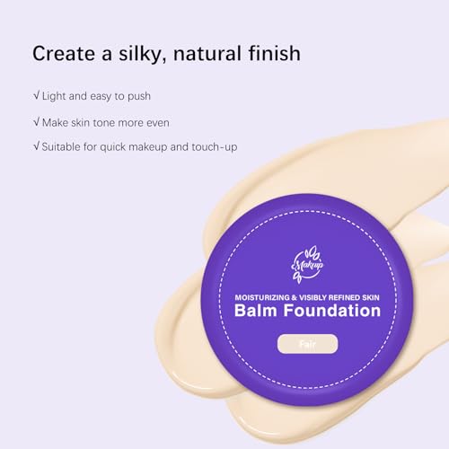 Balm Foundation for Mature Skin - Medium Coverage Vegan
