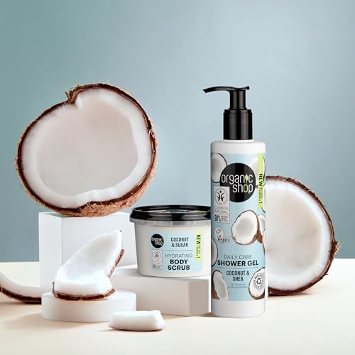 Organic Shop Coconut and Shea Daily Care Shower Gel 9.47 fl oz