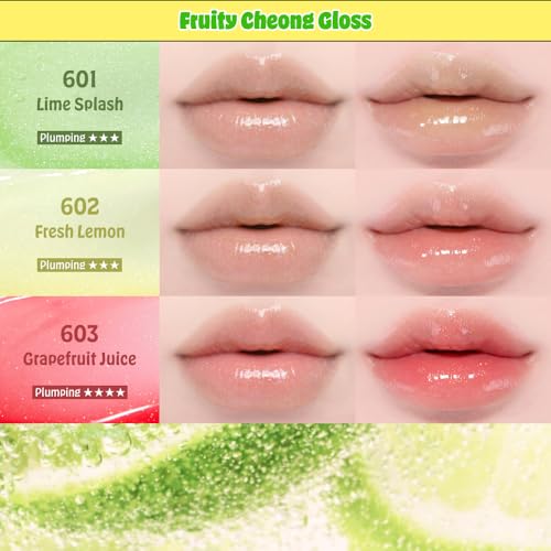 CORALHAZE Fruity Jam Gloss Lip Tint - Watery Glass Shine