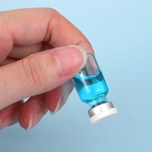 10 Pack 2ml Glass Sample Vials with Self-Healing Caps