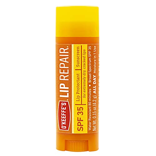 O'Keeffe's Lip Repair SPF 35 Lip Balm Stick, (Pack of 2)