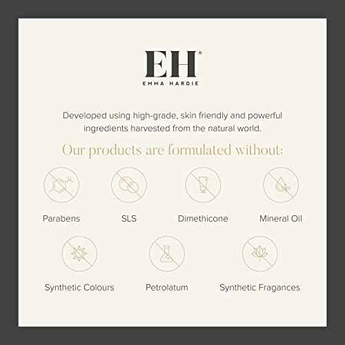 Emma Hardie Starter Kit: Travel Size 50ml Moringa Cleansing Balm, Travel Size 15ml Midas Touch Revitalising Cream & Professional Cleansing Cloth, Packed in a Cosmetic Bag, Natural & Cruelty Free