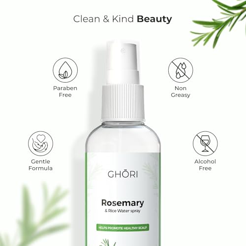 Rosemary & Rice Water Hair Growth Spray - Leave-In Tonic