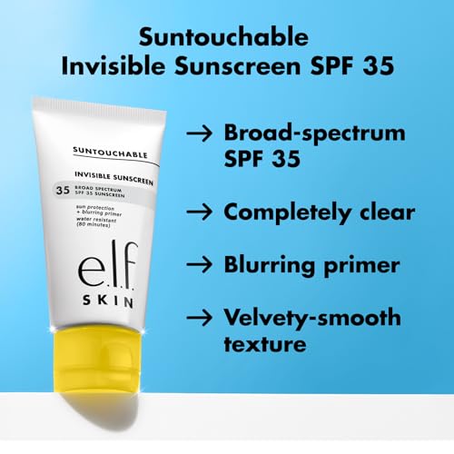 e.l.f. SKIN Suntouchable Invisible SPF 35 Sunscreen Gel