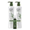 CHI Power Plus 3-Step Scalp Care System with Shampoo, Conditioner & Treatment