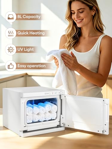 Hot Towel Warmer 8L Capacity Salon Spa Heating Machine
