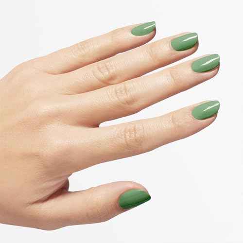 OPI Nail Lacquer Nail Polish | Opaque Light Green Cr?me Chip Resistant Nail Polish | Fast Drying, Streak Free