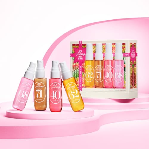 Sol de Janeiro Cheirosa Perfume Mist Set of 4 | Travel Sizes