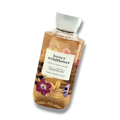 Bath & Body Works Honey Wildflower Shower Gel Gift Sets For Women 10 Oz (Honey Wildflower), Pack of 1, 0.62 pounds