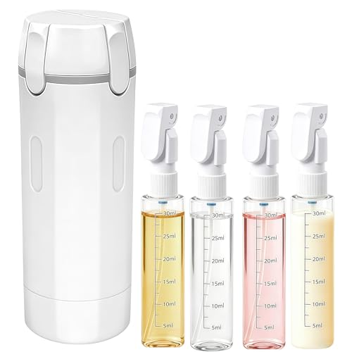 4-in-1 Travel Pump Dispenser Bottle 30ML 4-Pack Leak-Proof