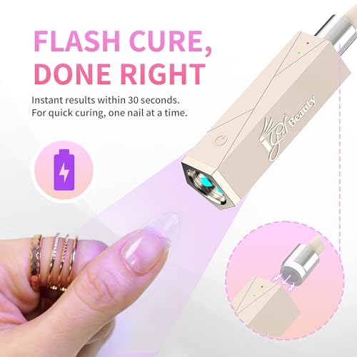 iGel Beauty PRO-X Mini LED Nail Lamp – USB-C Rechargeable