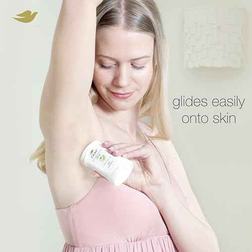 Dove Aluminum Free Deodorant for Women 4 Count Cucumber and Green Tea 72 hour odor protection 2.6 oz