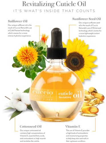 Cuccio Naturale Milk & Honey Cuticle Oil - Vitamin E Nail Conditioner