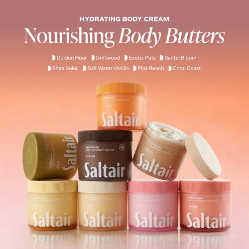 Saltair Multi-Lipid Body Butter - 24-Hour Hydrating Cream 10oz